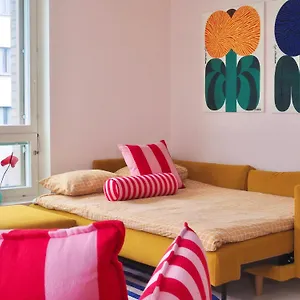 Candy-colored Two-room With Sweet Views Apartment